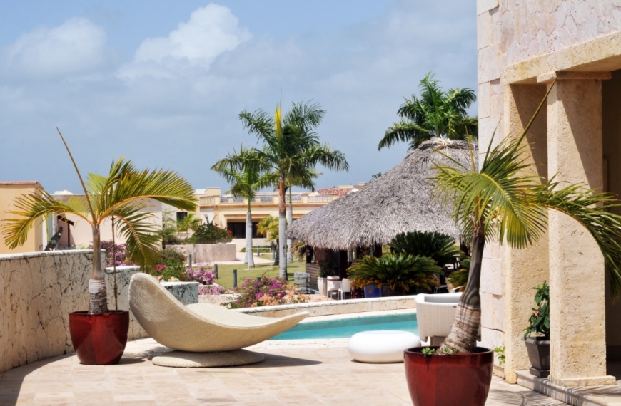 Beautiful views of Cap Cana, Dominican Republic